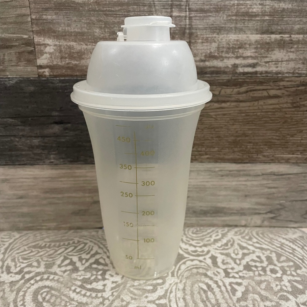 Tupperware Drink Shaker Bottle 500ml Mixer Smoothie Workout Gym Fitness
